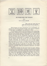 Artikel van Robert van Gulik in het tijdschrift ‘China’, herdenkingsnummer1923-1933, 
8e jaargang, nr 1, april 1933